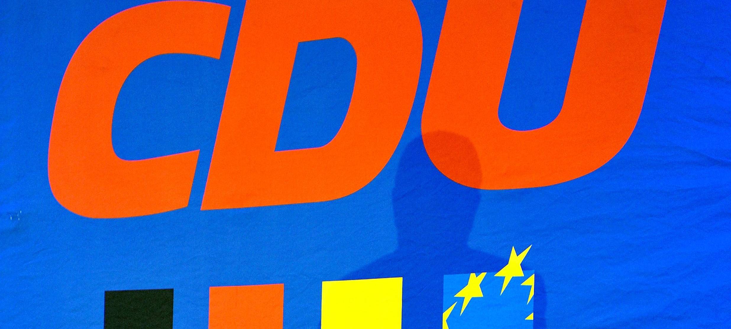 CDU-Schild