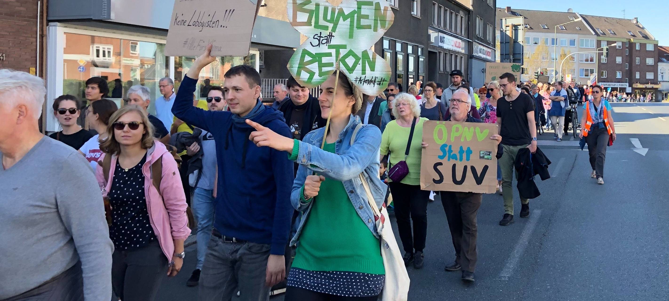 Klimademo Fridays for Future