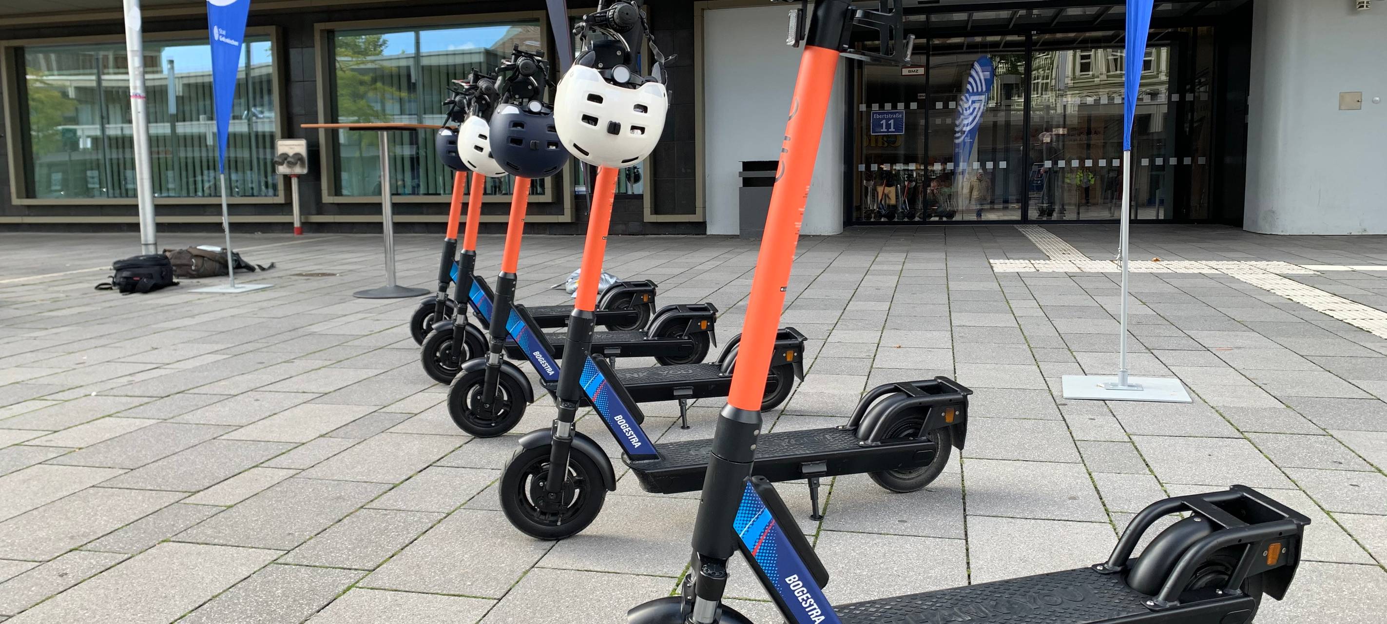 eScooter-Verleih startet in Gelsenkirchen