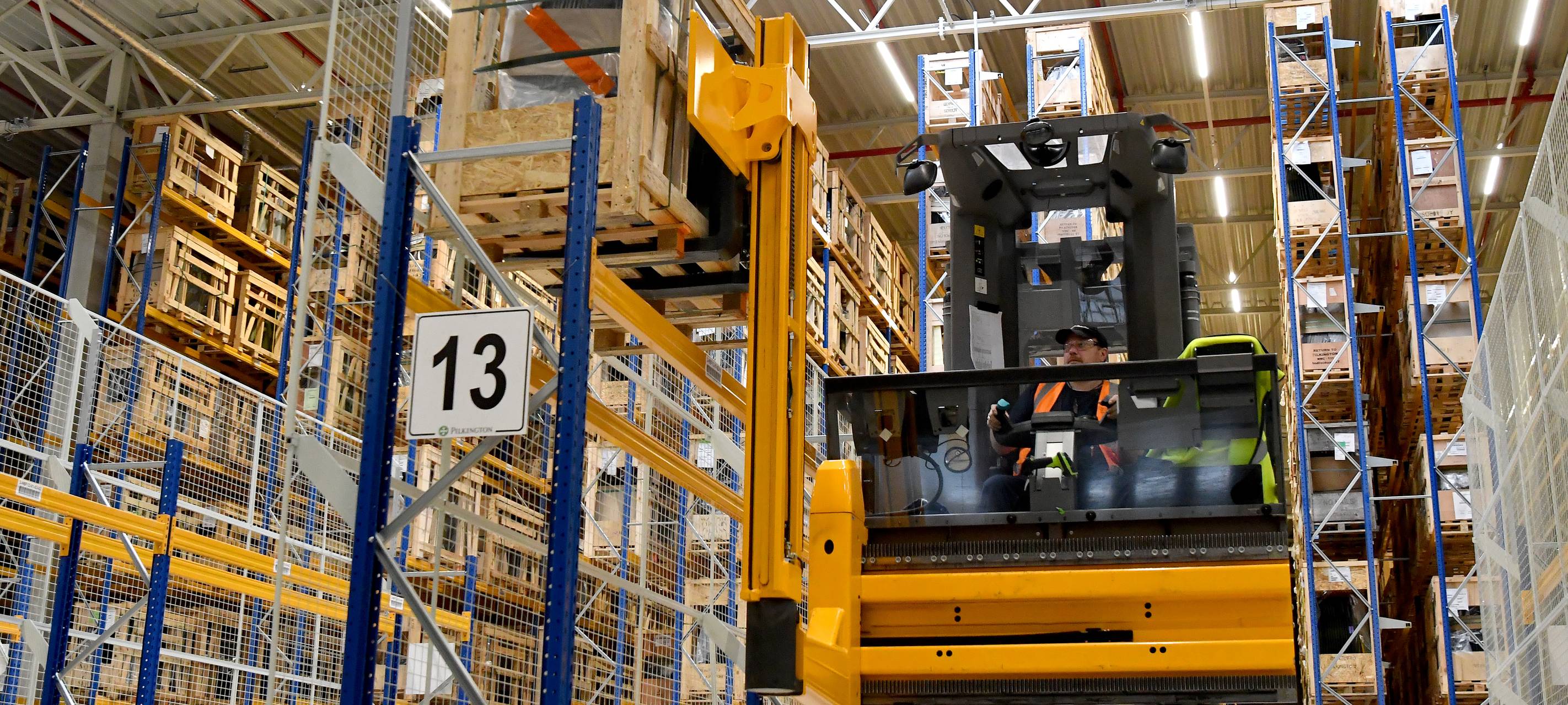 Ansicht Zentrallager Pilkington Gelsenkirchen