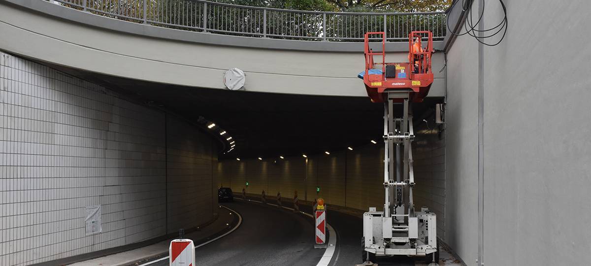 Einfahrt Vincketunnel Gelsenkirchen-Buer