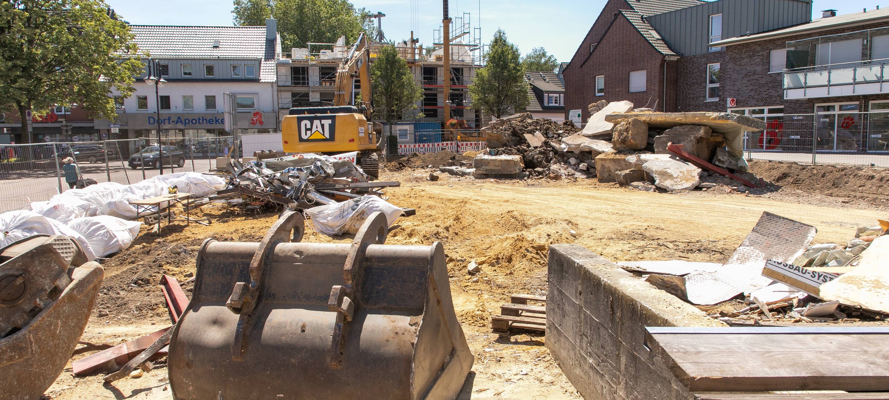 Ein Bild einer Baustelle