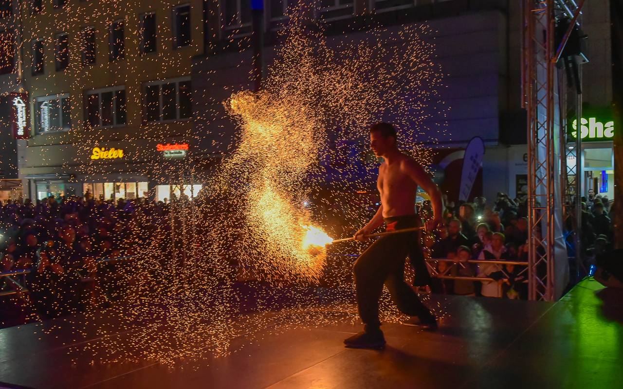 1000 Lichter Gelsenkirchen 2019 Feuershow