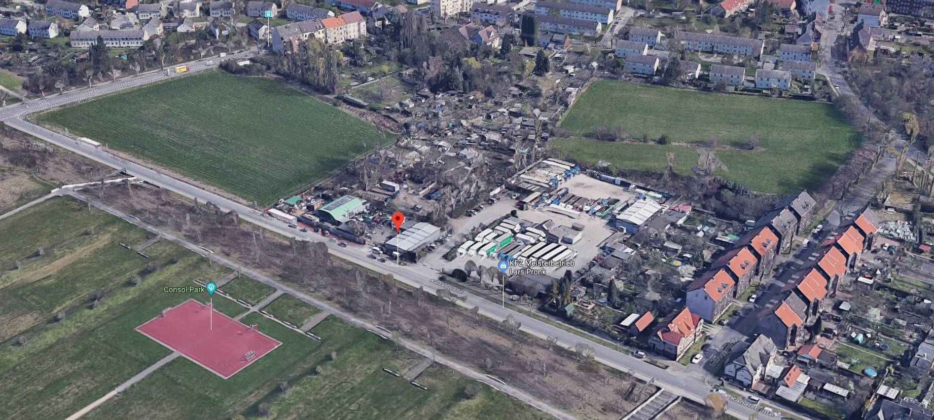 Brand in Gelsenkirchen-Bismarck
