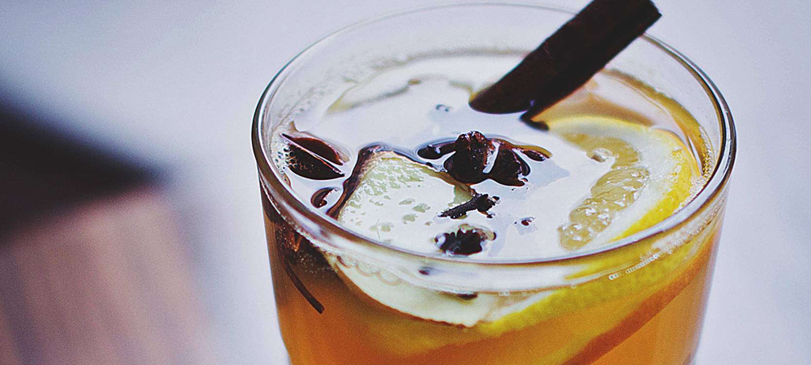 Heute getestet: Glüh-Gin - lecker!