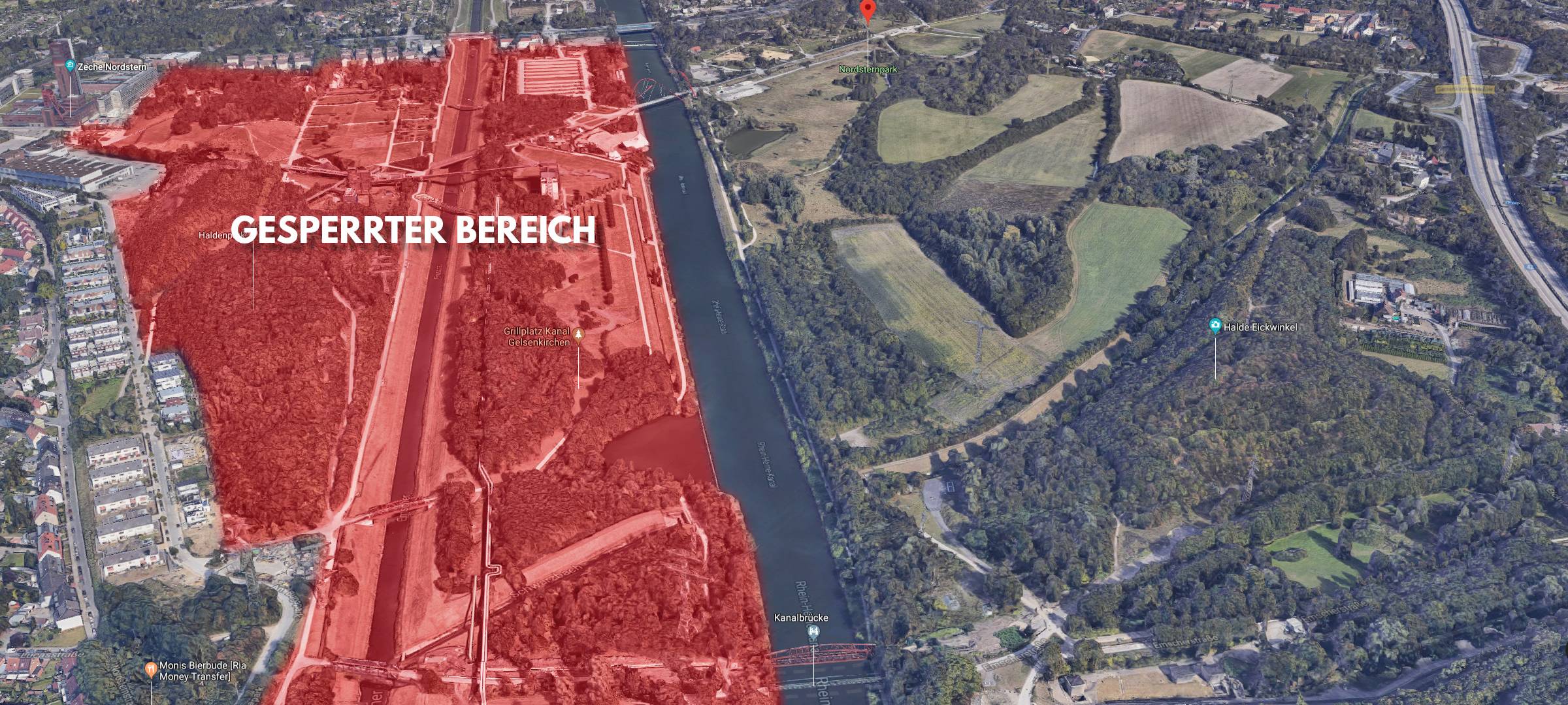 Nordsternpark in Gelsenkirchen wieder frei