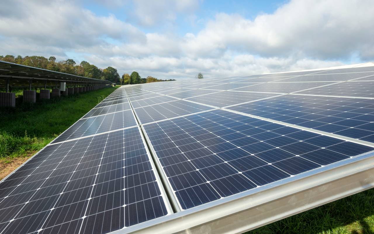 Solaranlage Solarpark Sonnenenergie
