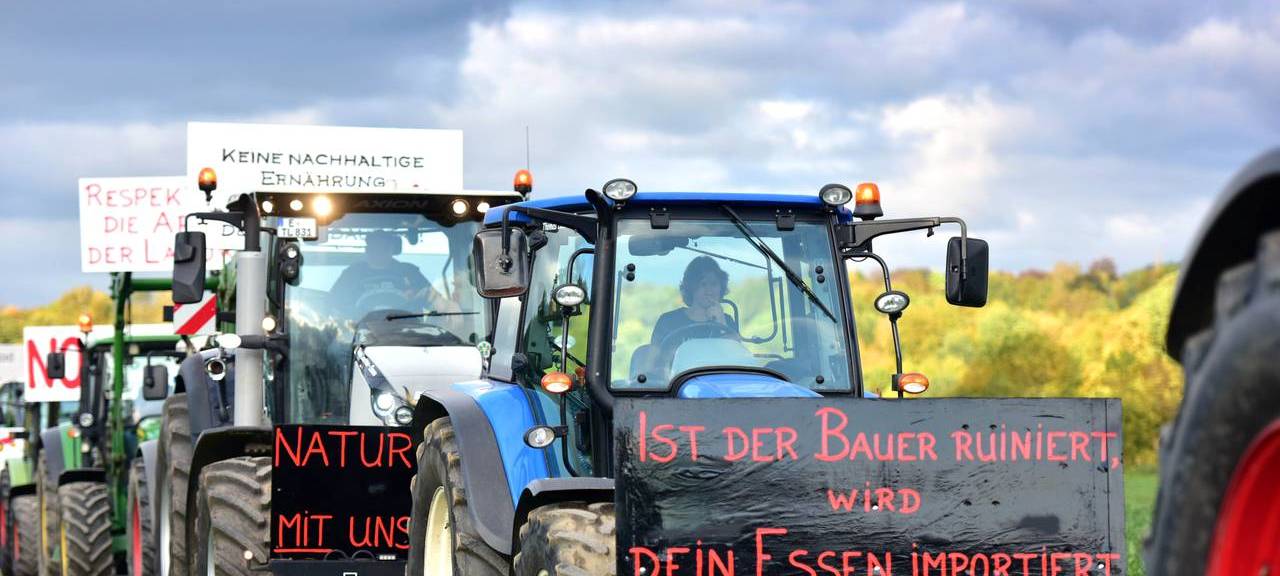 Bauern-Proteste bei uns: Hier führt die Demo lang