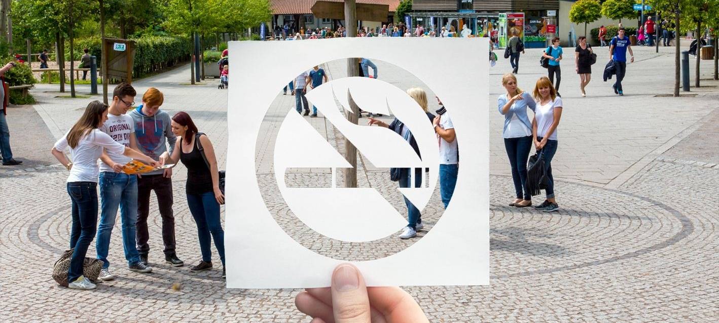 Motiv Rauchfreie Zoom Erlebniswelt