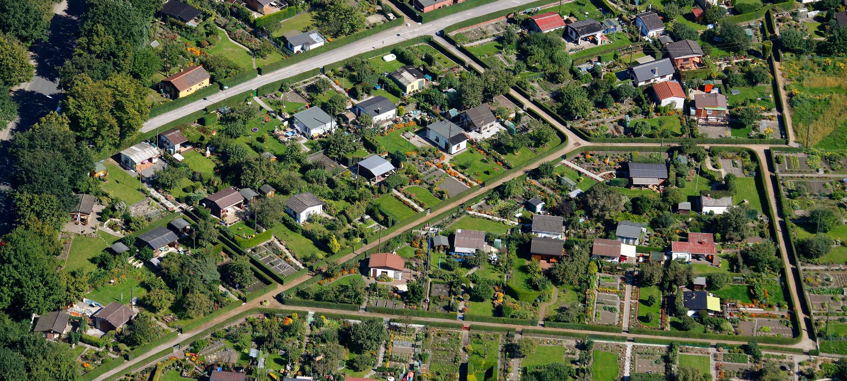 Die Kleingartenanlage Bulmker Ehrenpark in Gelsenkirchen