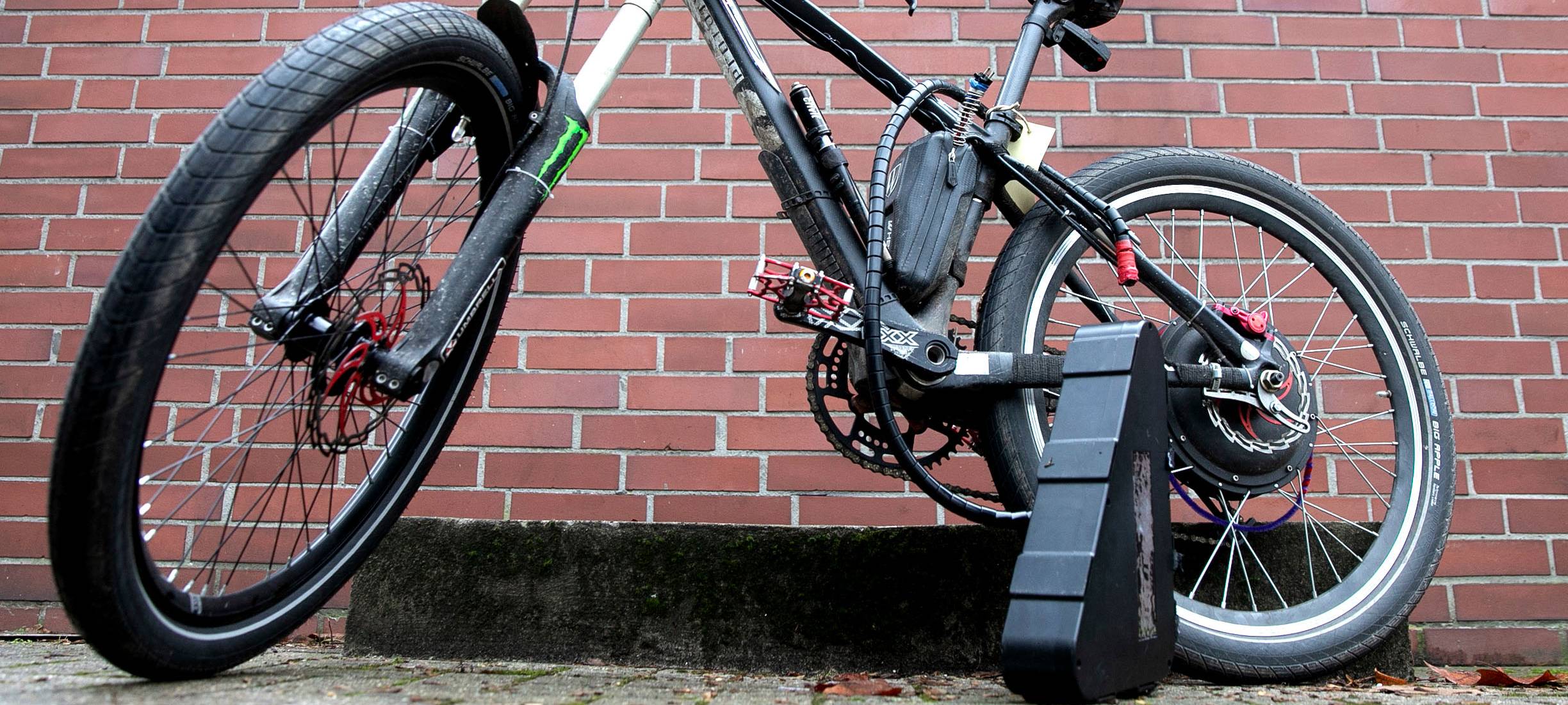 Polizei Gelsenkirchen stellt E-Bike Marke Eigenbau sicher