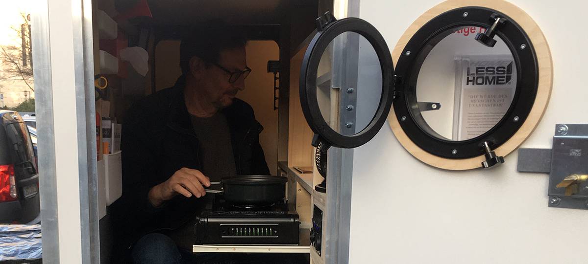 Lesshome: Ein mobiles Zuhause für Obdachlose