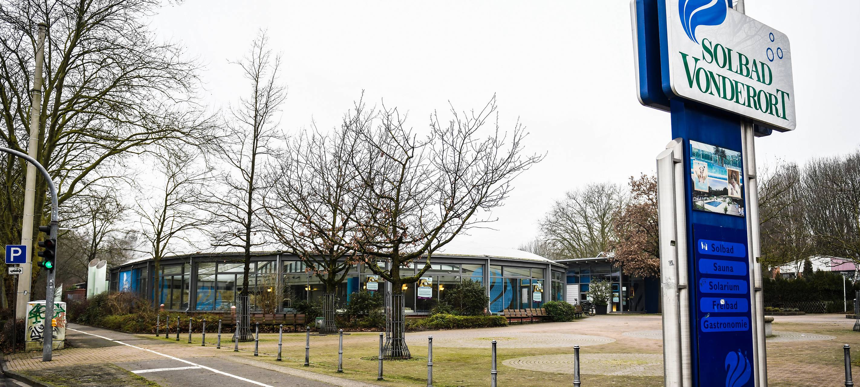 Ein Bild des Solbads im Revierpark Vonderort.