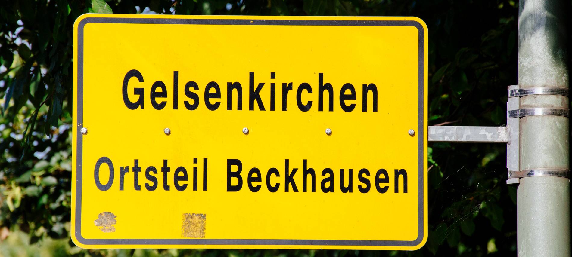 Kanalbauarbeiten auf Flurstraße in Gelsenkirchen