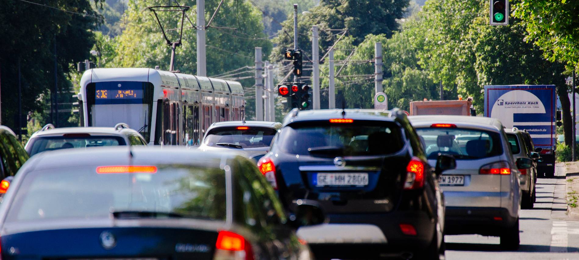 Kurt-Schumacher-Straße in Gelsenkirchen wird einspurig