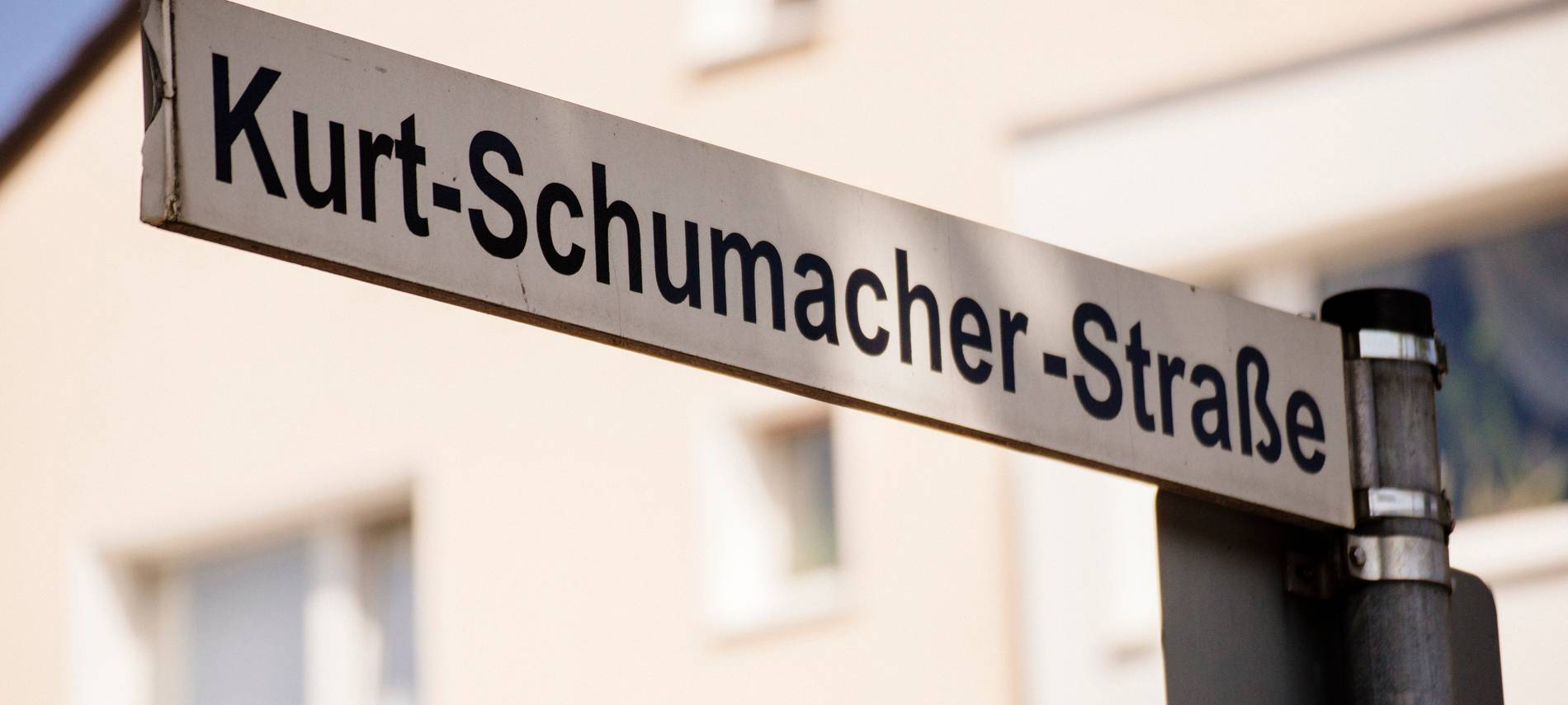 Engpass auf der Kurt-Schumacher-Straße in Gelsenkirchen