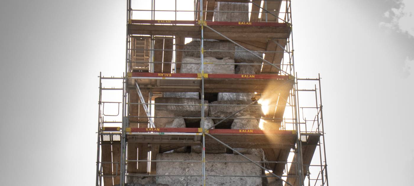 Gelsenkirchen: Reinigung der Himmelstreppe startet