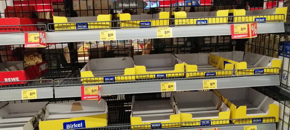 Hamsterkäufe wegen Coronavirus in Gladbeck, Bottrop und Gelsenkirchen