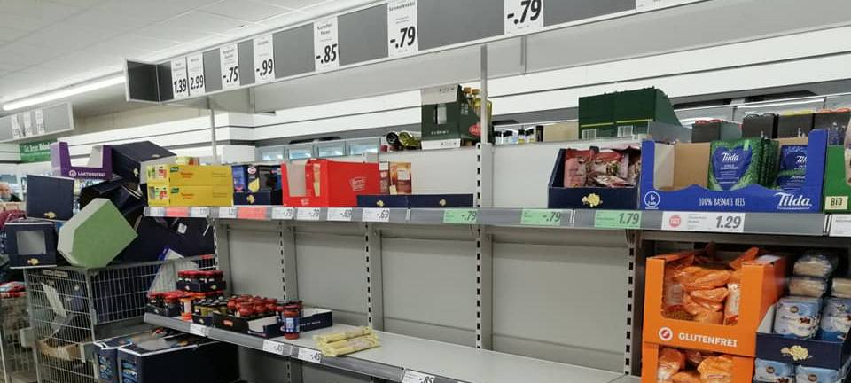 Hamsterkäufe wegen Coronavirus in Gladbeck, Bottrop und Gelsenkirchen