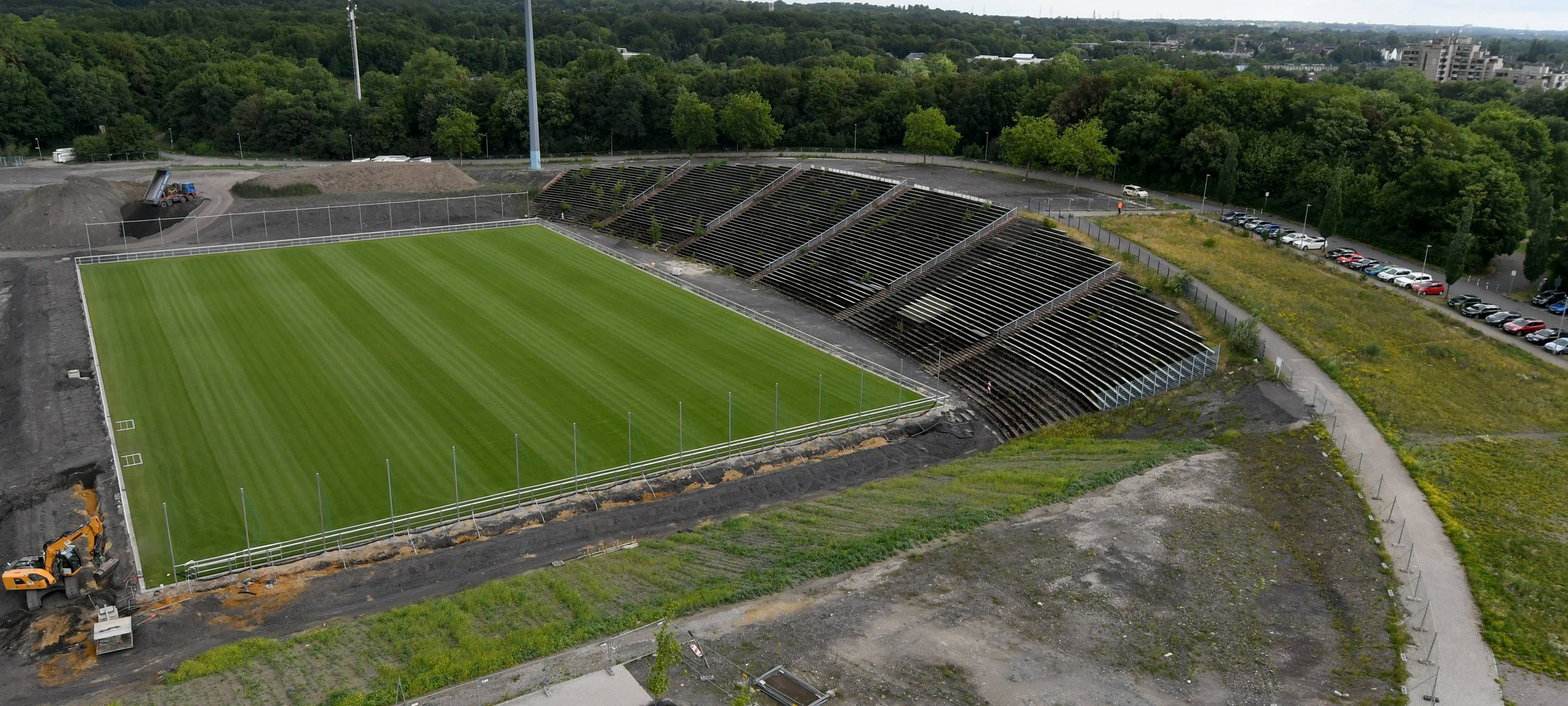 Umbauarbeiten am Schalker Vereinsgelände