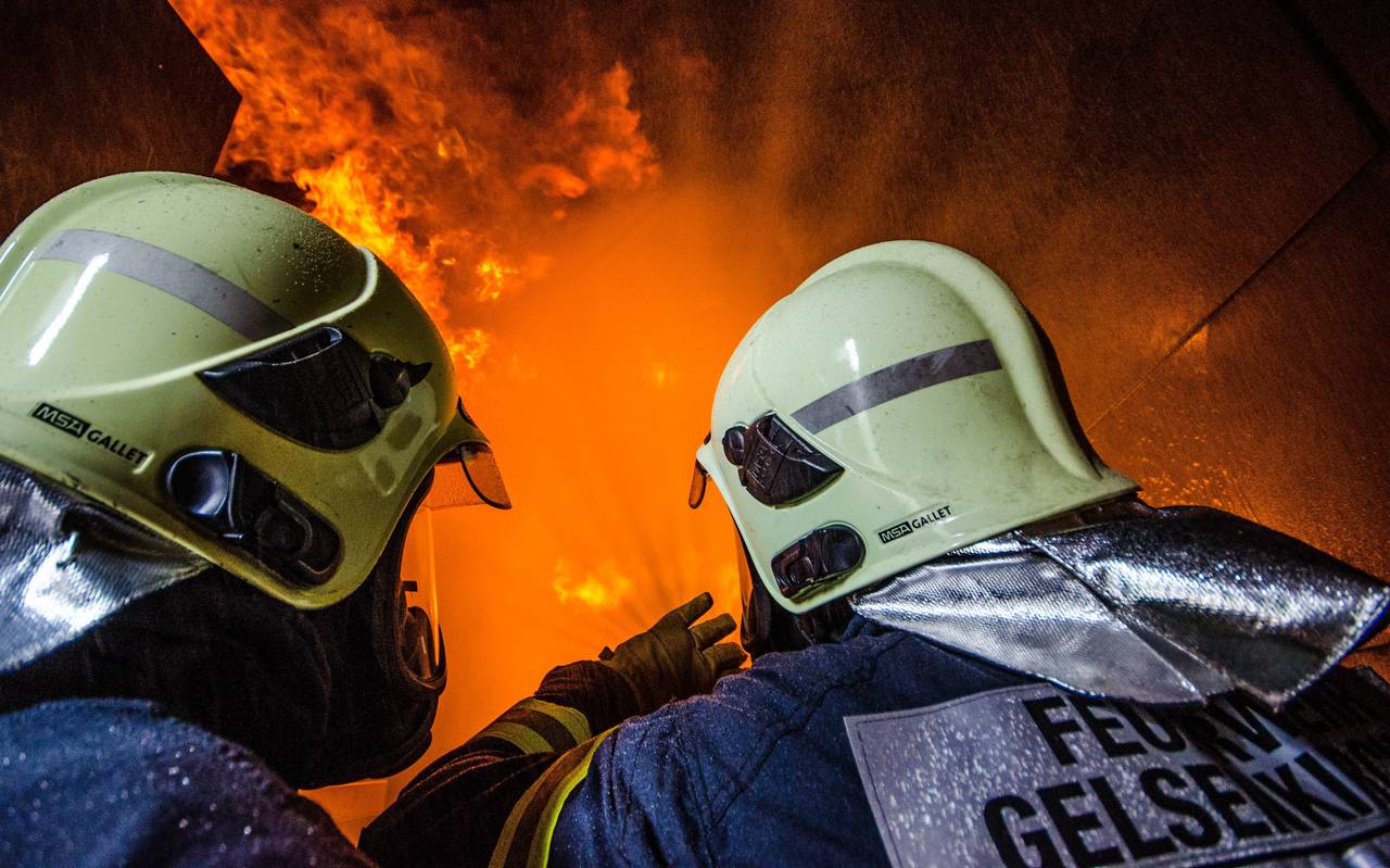 Ein Brandeinsatz bei der Feuerwehr Gelsenkirchen
