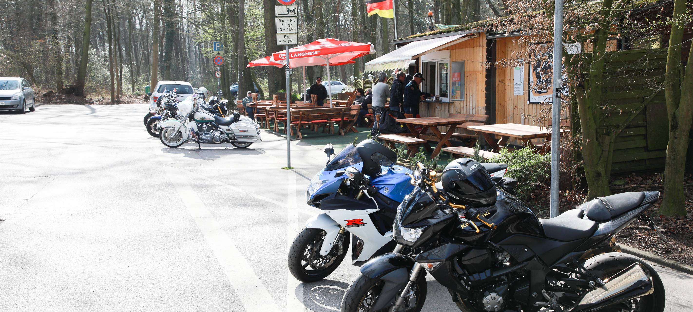 Der Biker-Treff Zur Grafenmühle in Bottrop