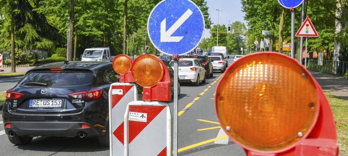 Ein Foto der Baustelle in Gladbeck