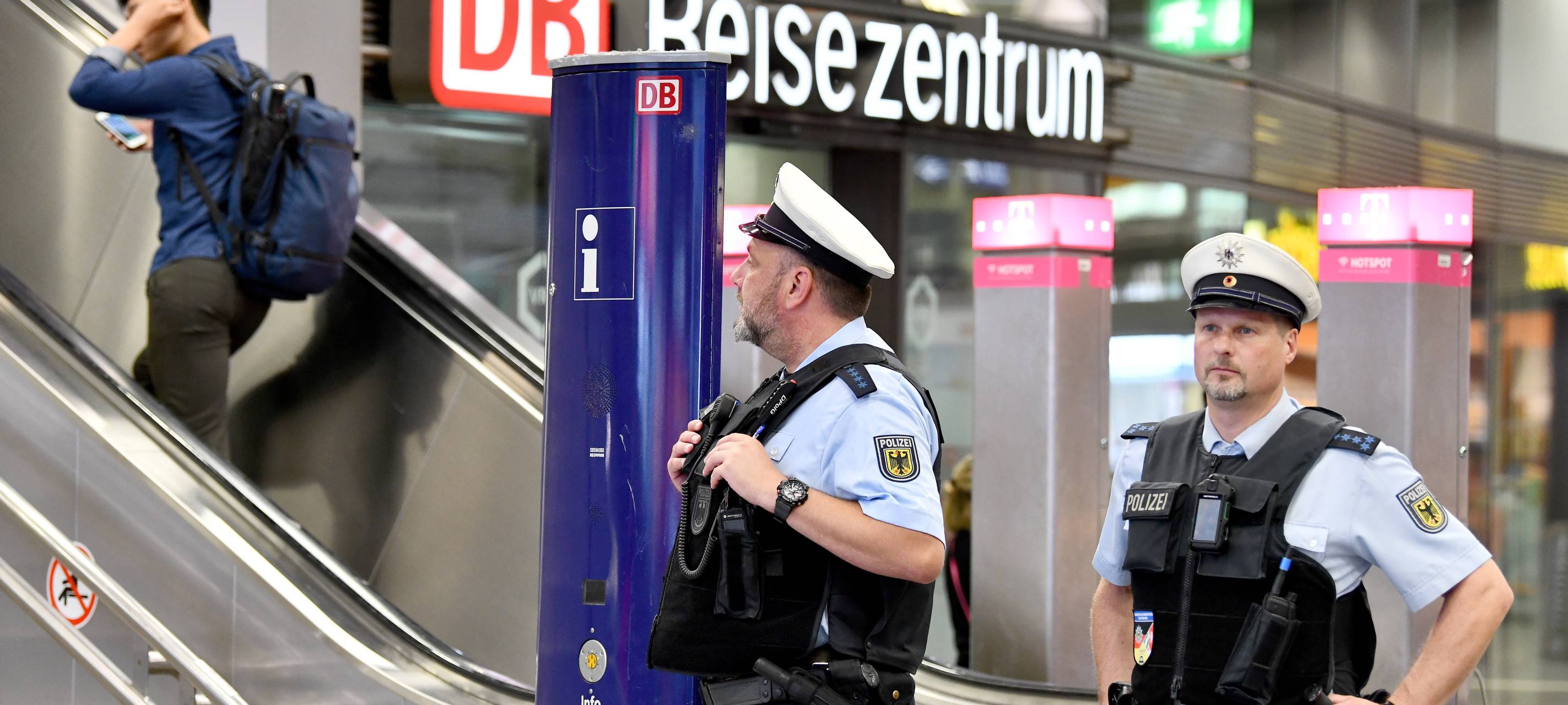 Die Bundespolizei im Hauptbahnhof Gelsenkirchen