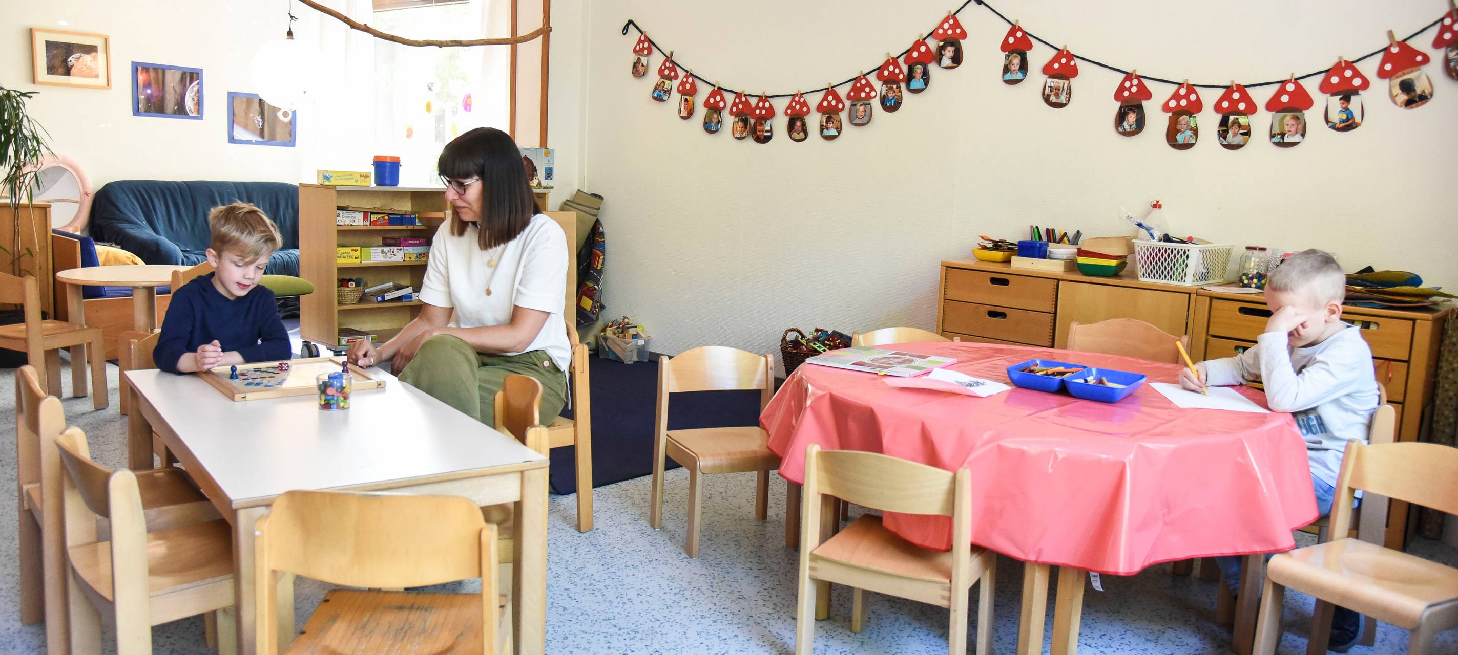 Notbetreuung in einer Kita