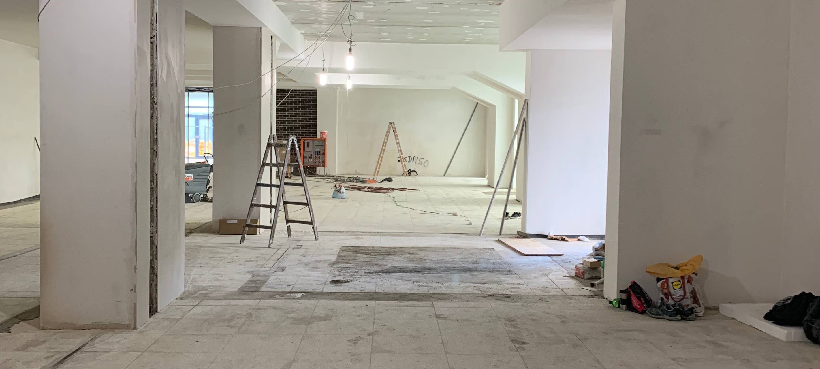 Gelsenkirchen: Baubegehung der Markthalle in Buer