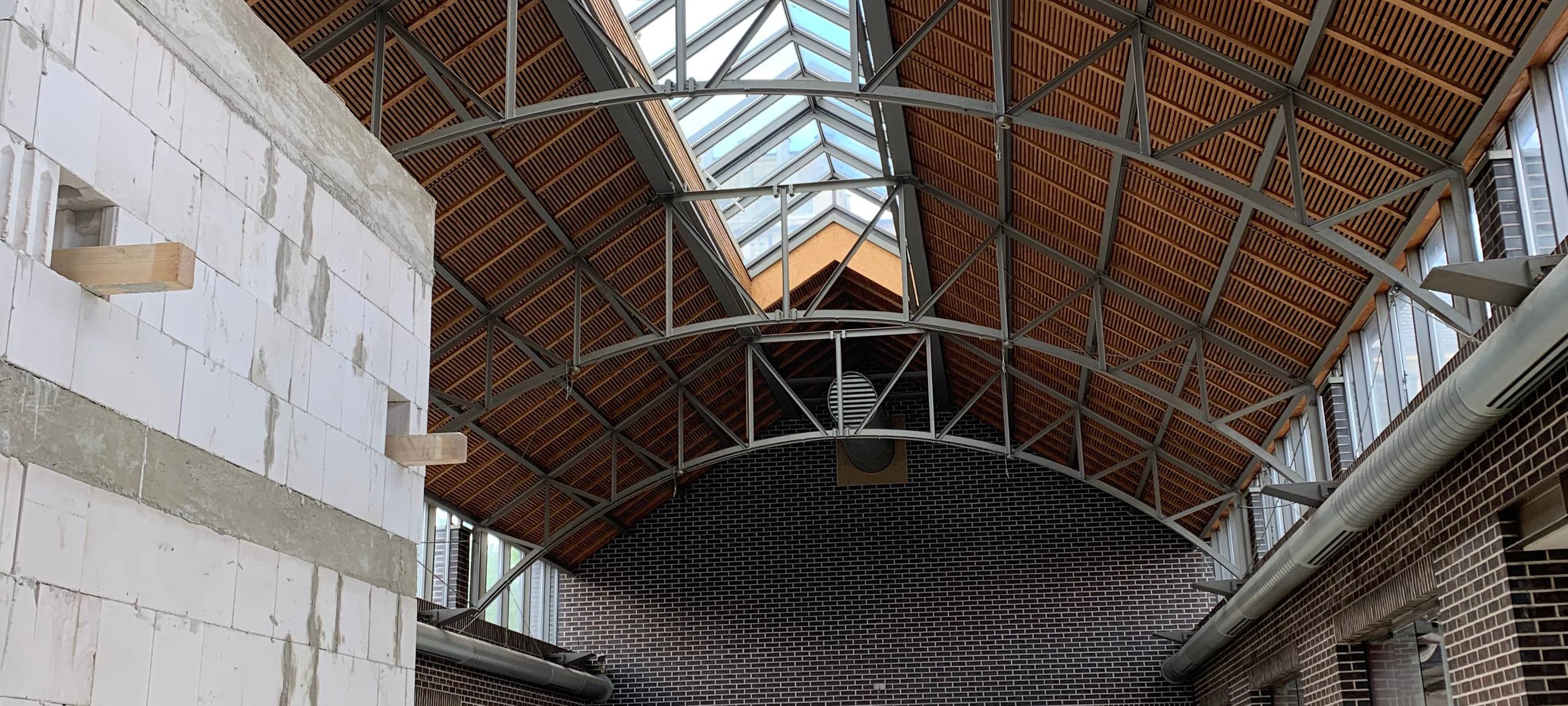 Gelsenkirchen: Baubegehung der Markthalle in Buer