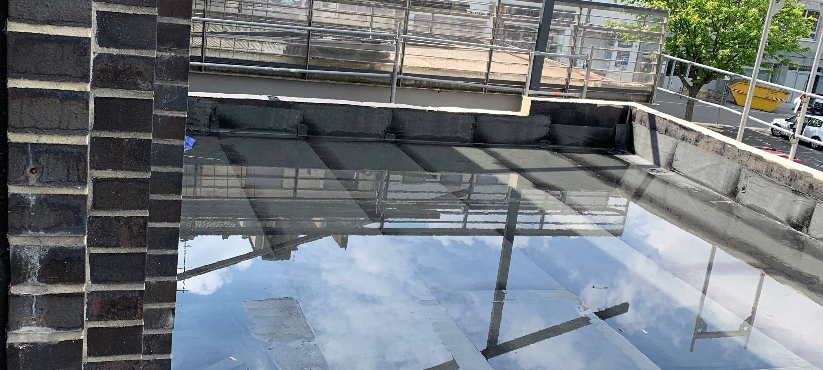 Gelsenkirchen: Baubegehung der Markthalle in Buer