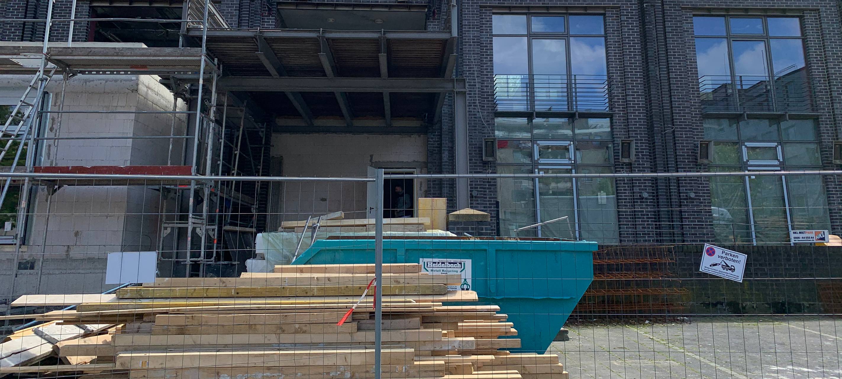 Gelsenkirchen: Baubegehung der Markthalle in Buer