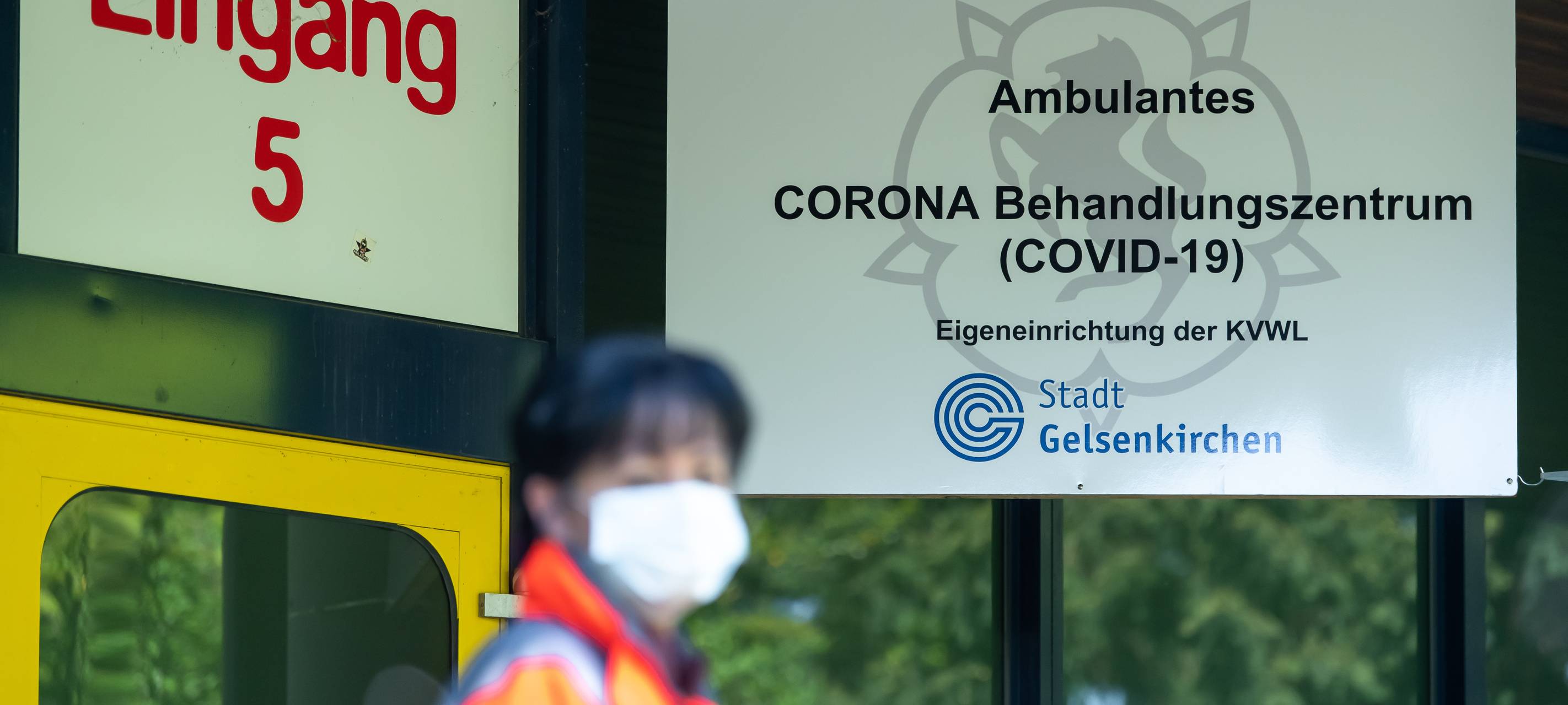 Corona-Behandlungszentrum im Sportparadies Gelsenkirchen