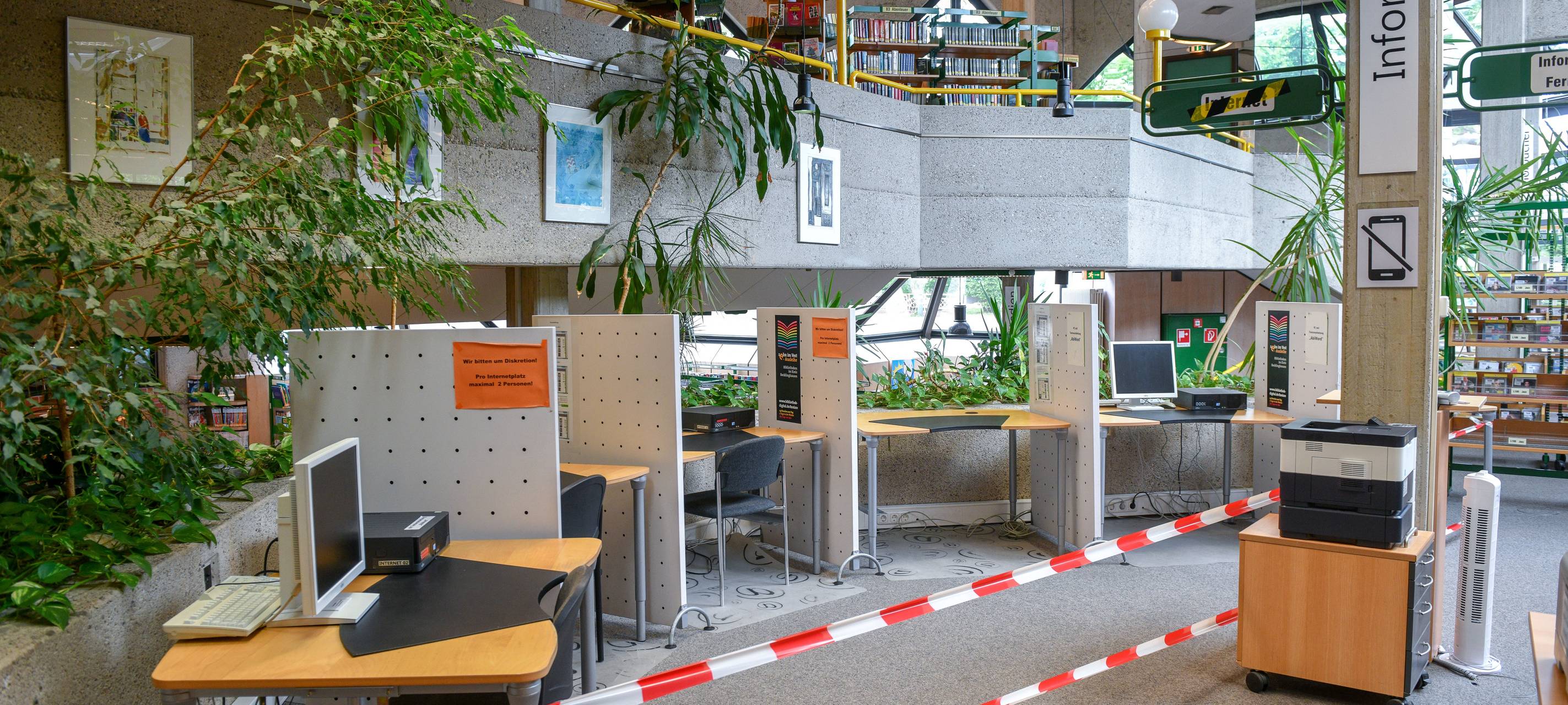 Die Stadtbücherei in Gladbeck