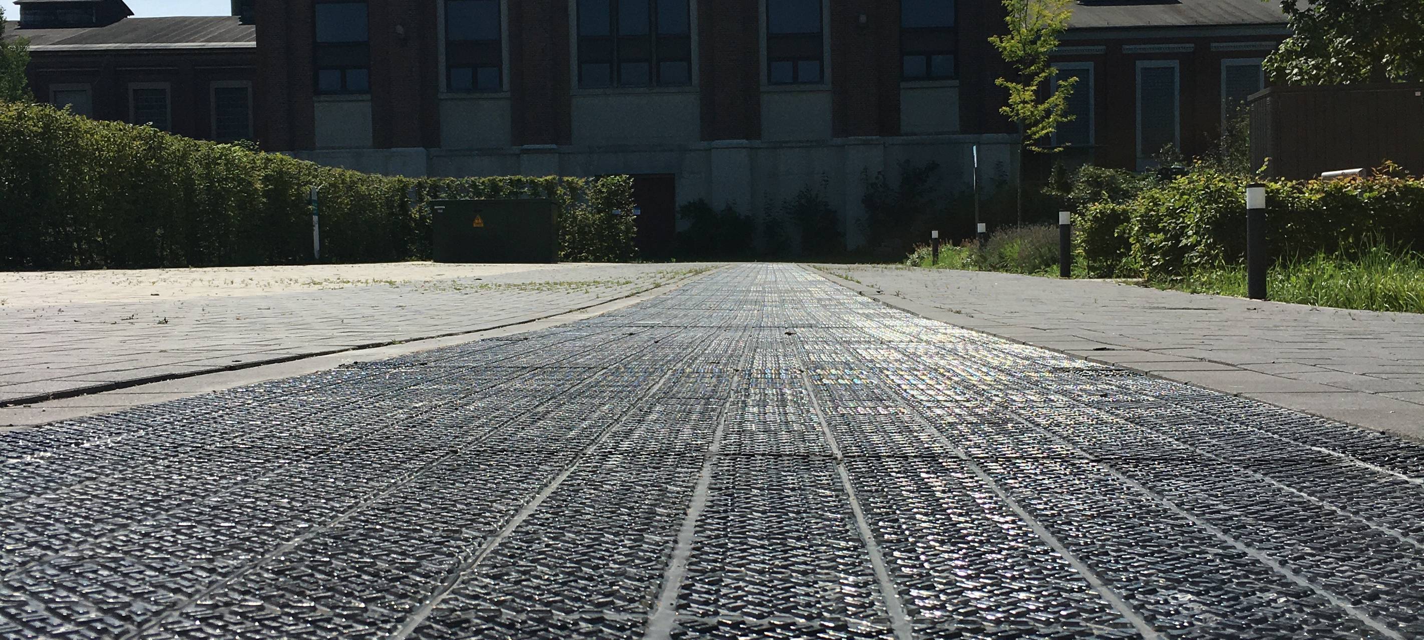 Solarstraße an der Zeche Westerholt schneidet im Test gut ab