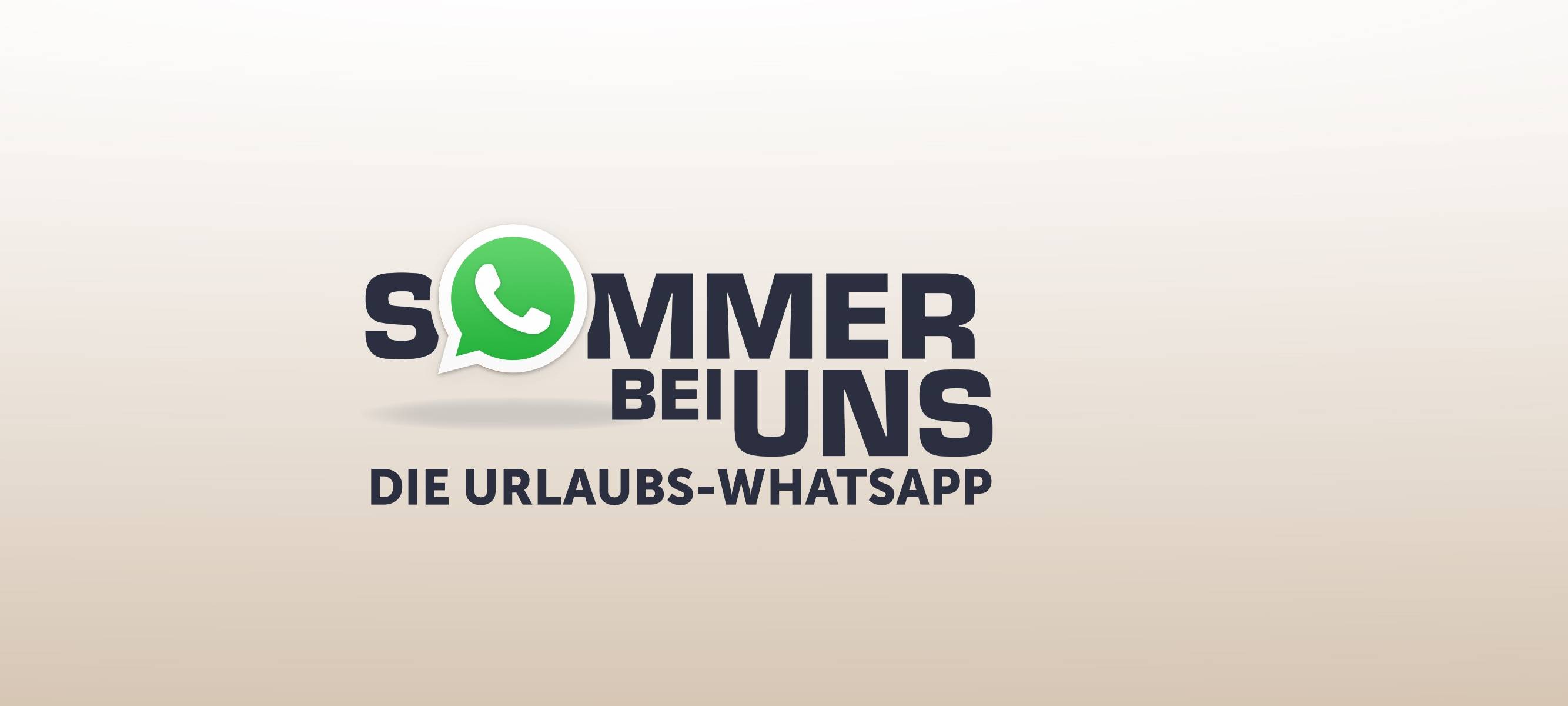 Sommer bei uns - die Urlaubs-Whatsapp - "Herrliche Betten"
