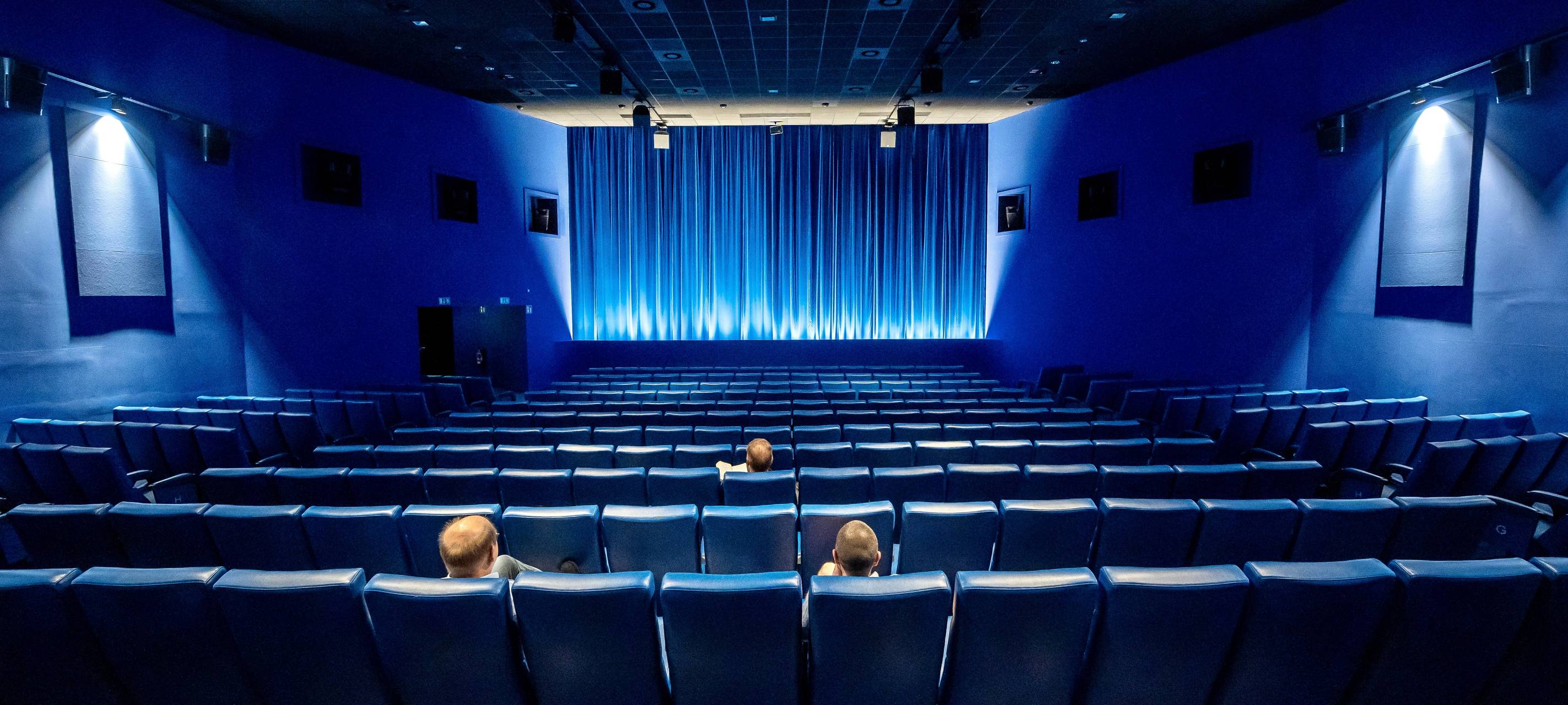 Im Kinosaal der Apollo Cinemas in Gelsenkirchen