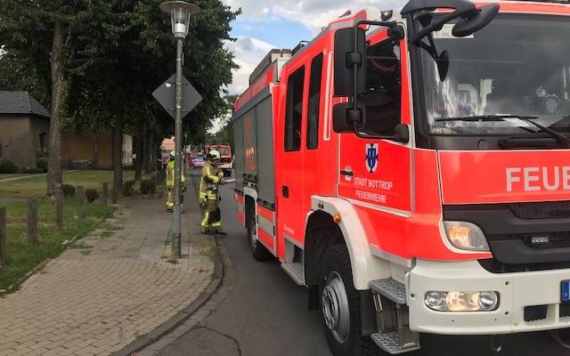 Feuerwehreinsatz in der Welheimer Mark in Bottrop