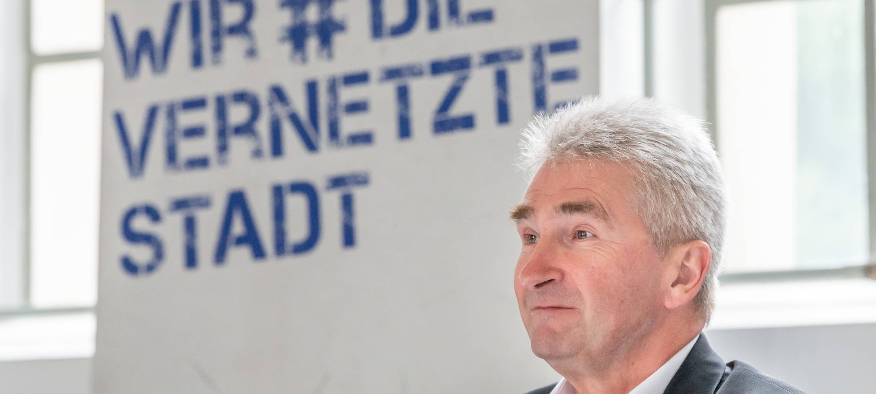 Minister Pinkwart in Gelsenkirchen