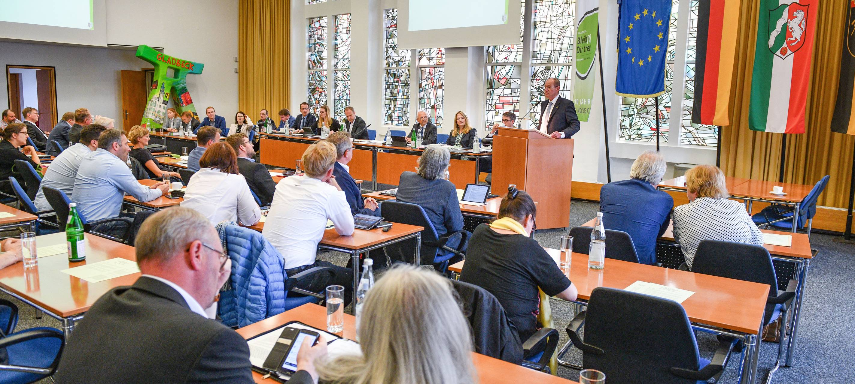 Eine Ratssitzung in Gladbeck