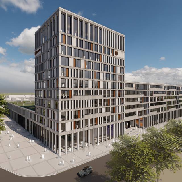 Entwurf für die neue Hochschule in Gelsenkirchen