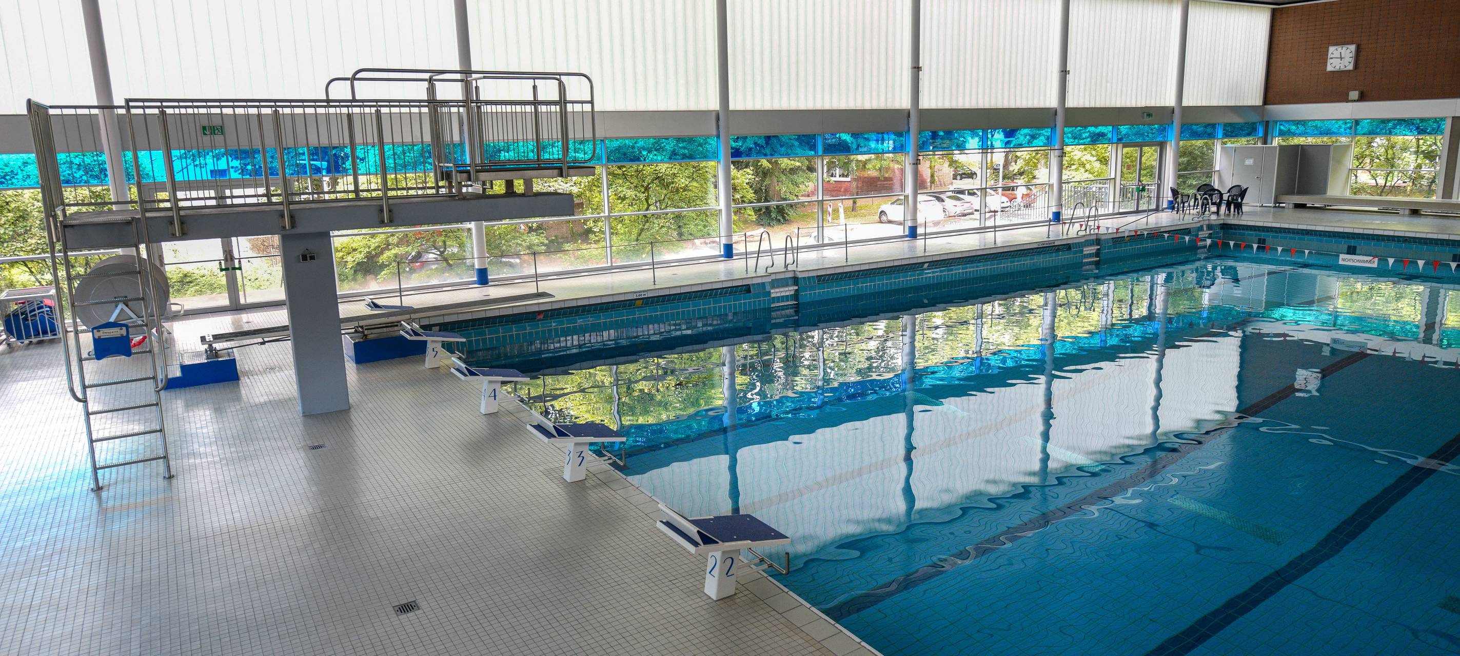 Im Gladbecker Hallenbad