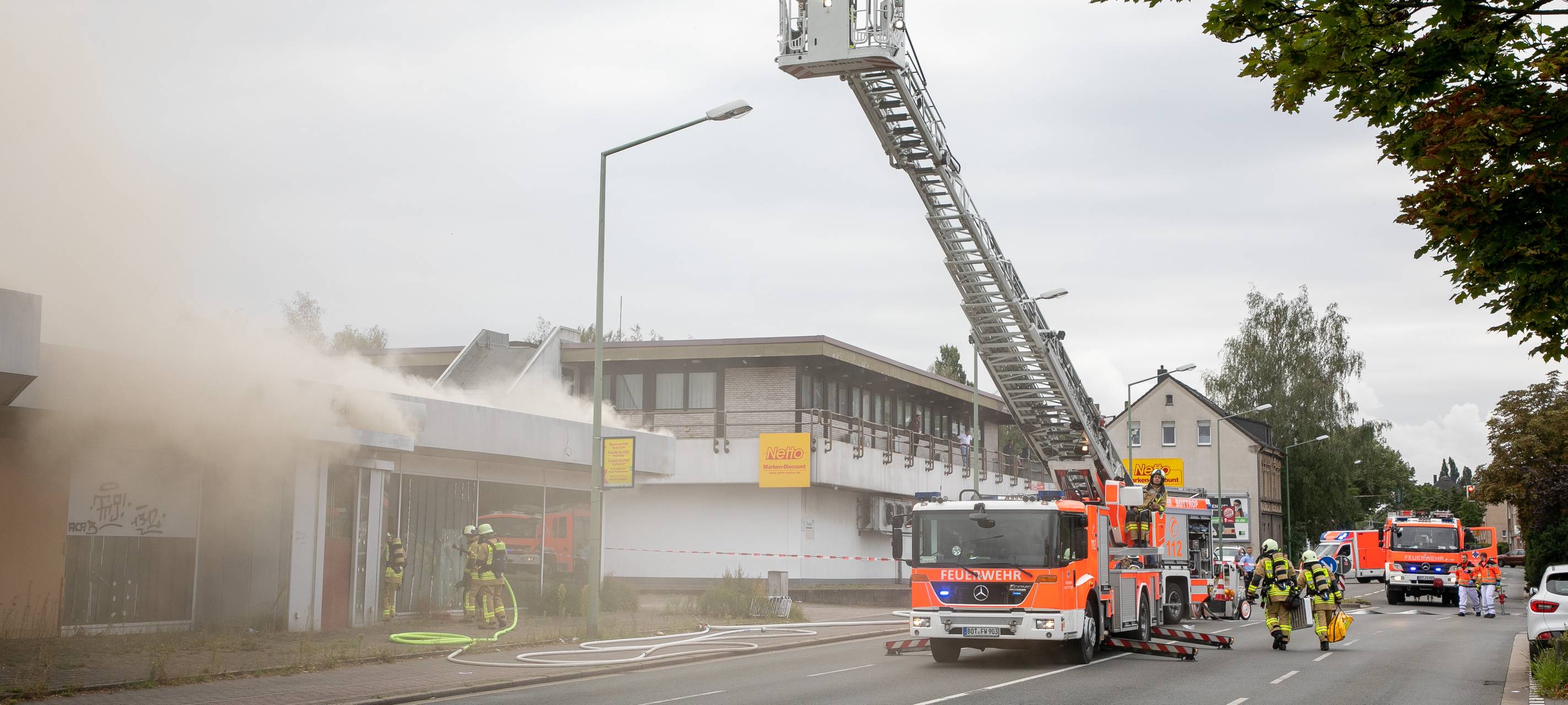 CarGo-Brand in Bottrop war wohl Brandstiftung