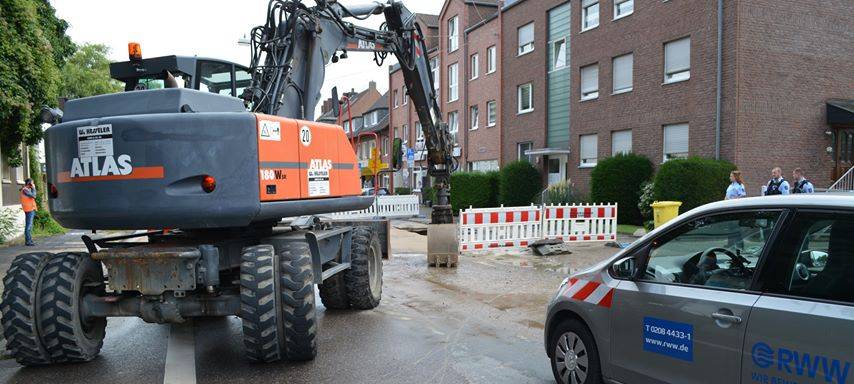 Wasserschaden: Horster Straße in Bottrop nochmal gesperrt