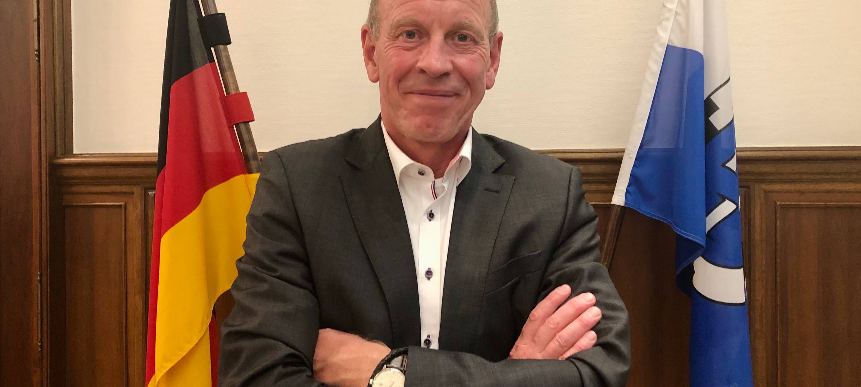 Bernd Tischler, der alte und neue Oberbürgermeister in Bottrop