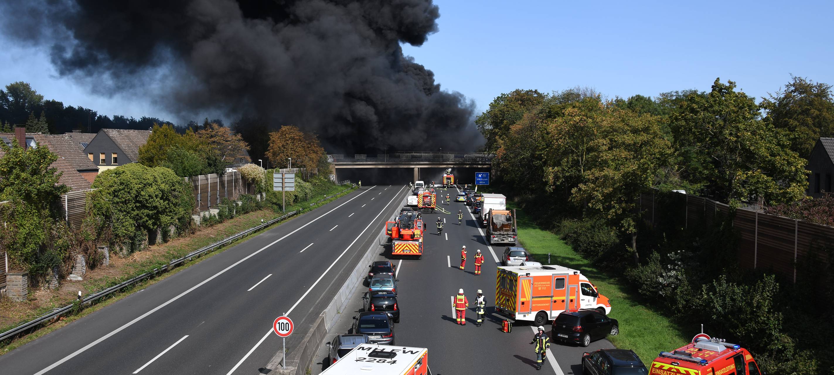 Tanklaster-Unfall auf der A40: Fahrer muss ins Gefängnis