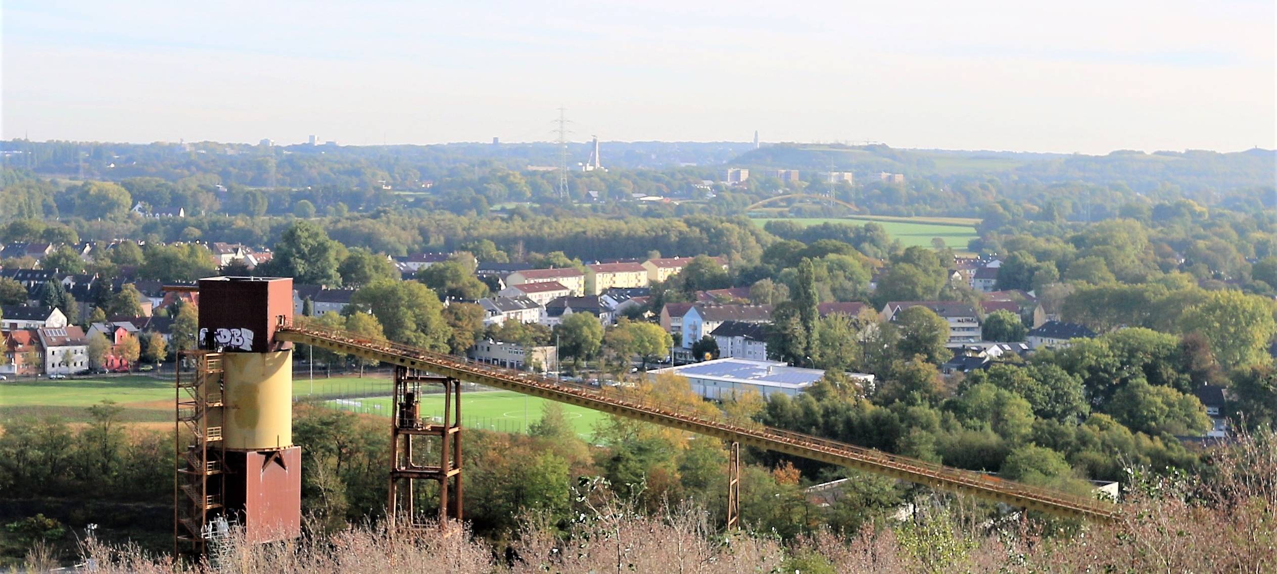 Bergeverladung Mottbruchhalde