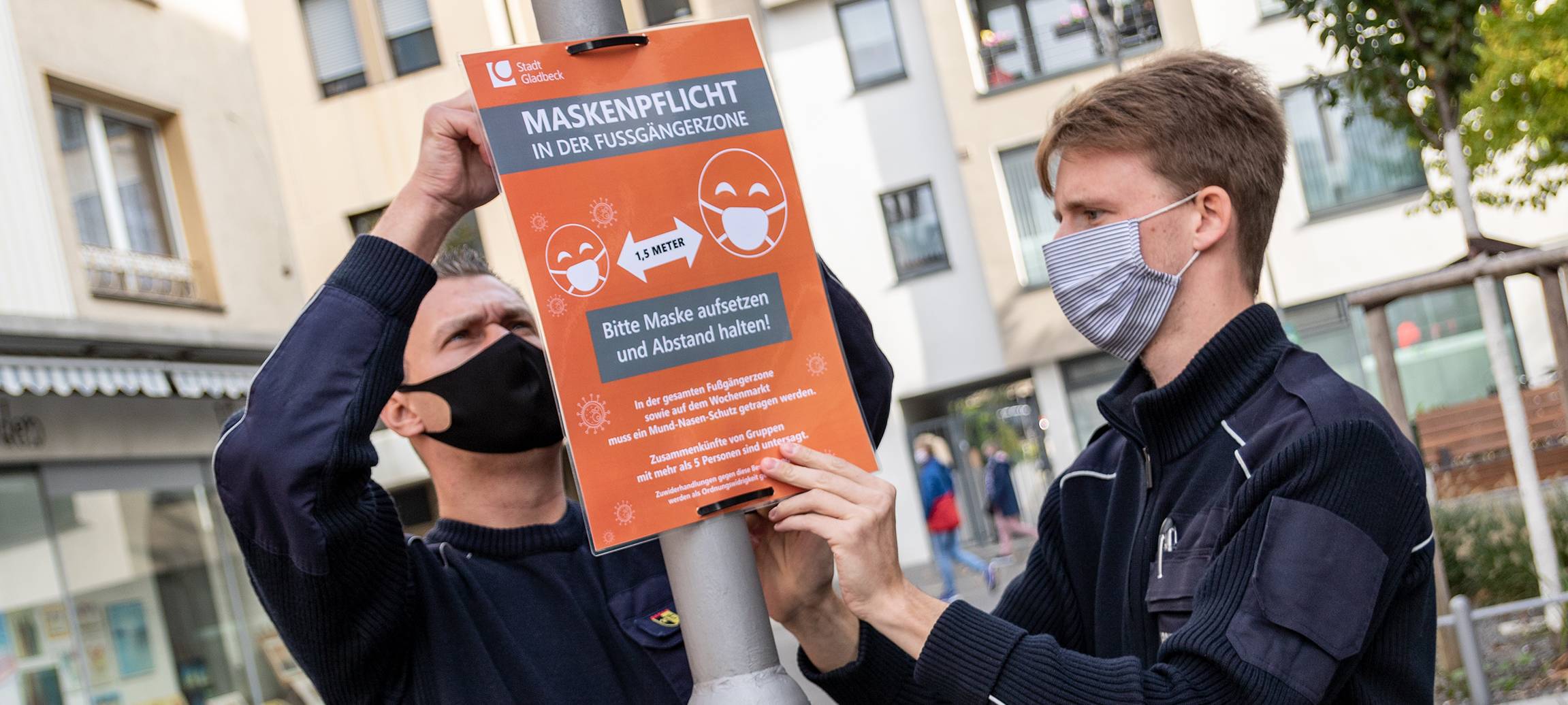 Corona-Kontrollen Gladbeck