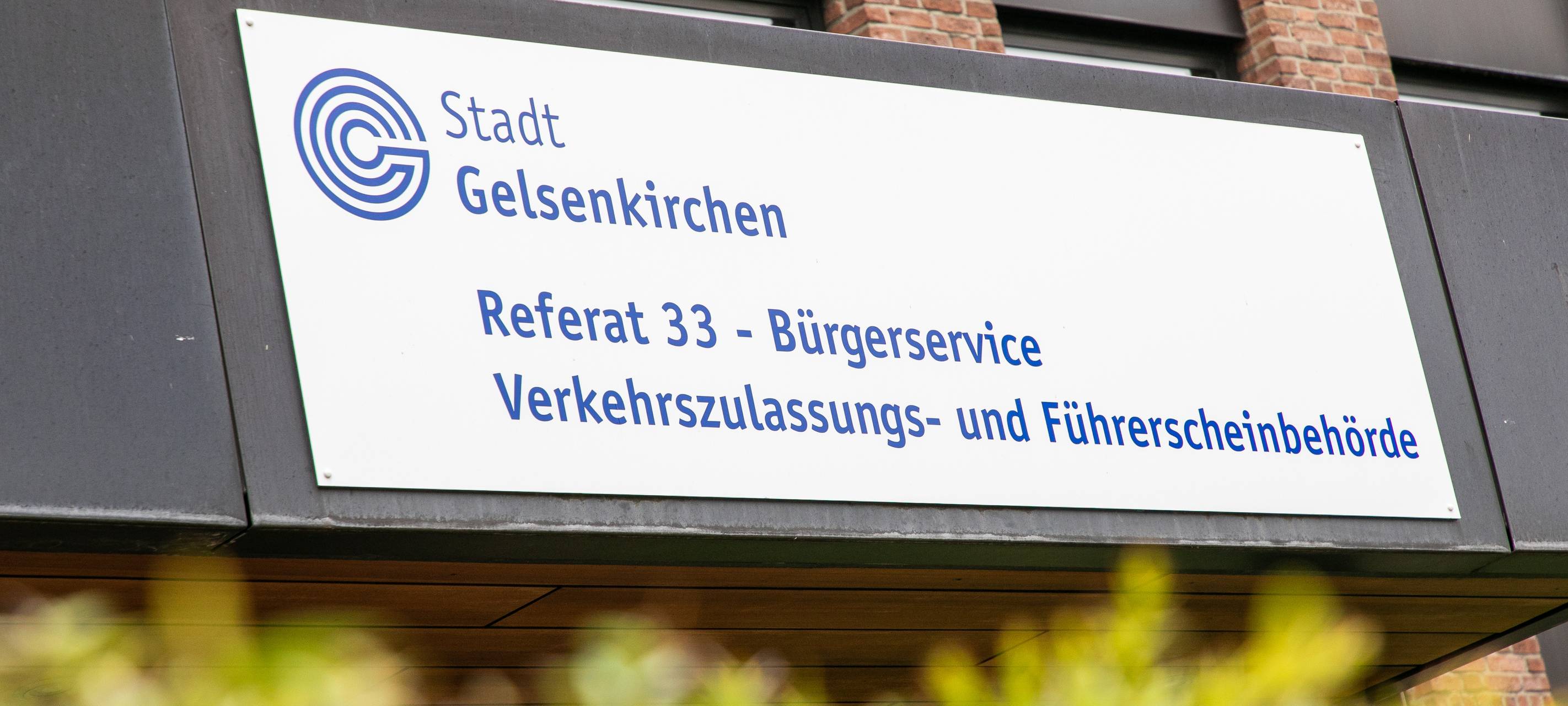 Das Straßenverkehrsamt in Gelsenkirchen von außen